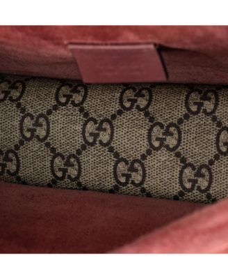 Mini Dionysus Bag Blooms Print GG Coated Canvas