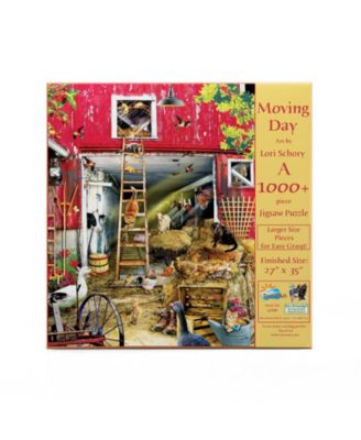 Moving Day 1000 piece Jigsaw Puzzle for Adults Large Pieces