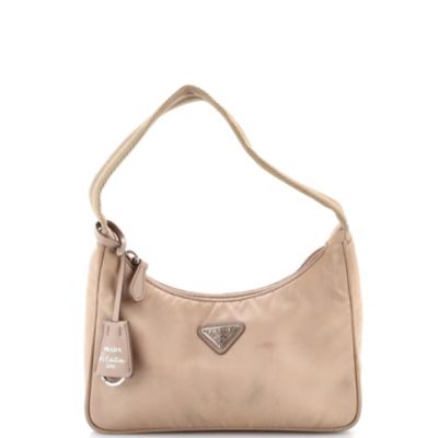 Mini Re-Edition 2000 Hobo Tessuto