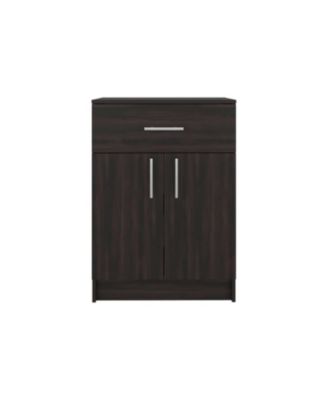 Barbados Pantry Cabinet 33" H with Top Drawer, Double Doors and Interior Shelves