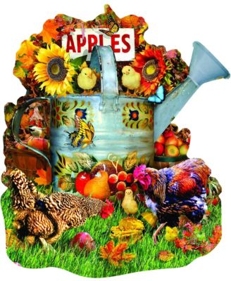 Fall Watering Can 1000 piece Jigsaw Puzzle for Adults Special Shape