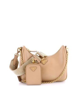 Small Re-Edition 2005 Shoulder Bag Saffiano Leather