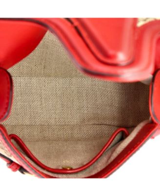 Small Lady Web Shoulder Bag GG Canvas