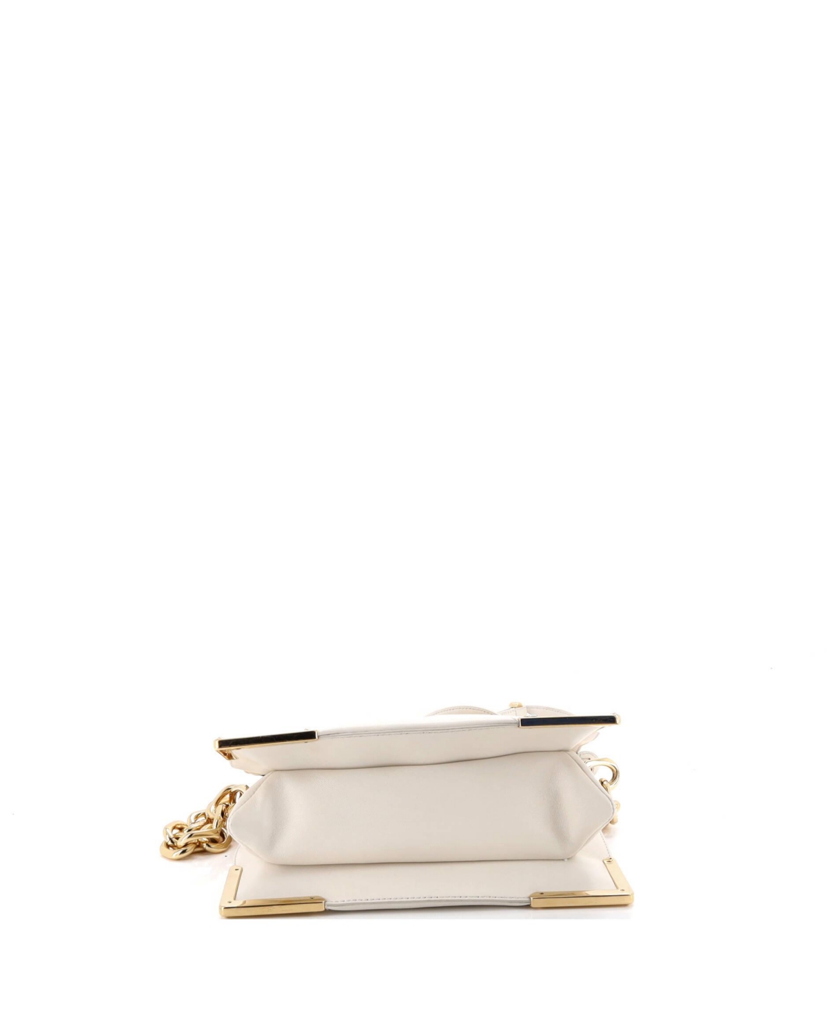 Pre-Owned Prada Mini Structured Logo Crossbody Bag Quilted Leather