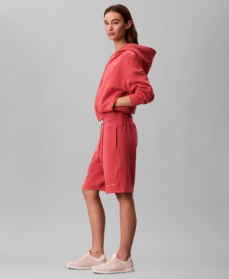 Women's Fleece Mid-Rise Shorts