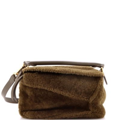 Small Puzzle Bag Shearling