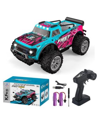 1:20 Scale RC Off-Road Truck - 2WD with 2 Batteries, 4-Wheel Suspension & 130ft Range