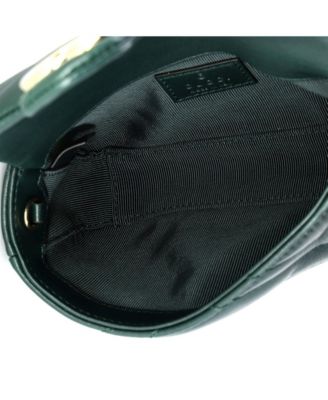 Super Mini GG Marmont Flap Bag Matelasse Leather