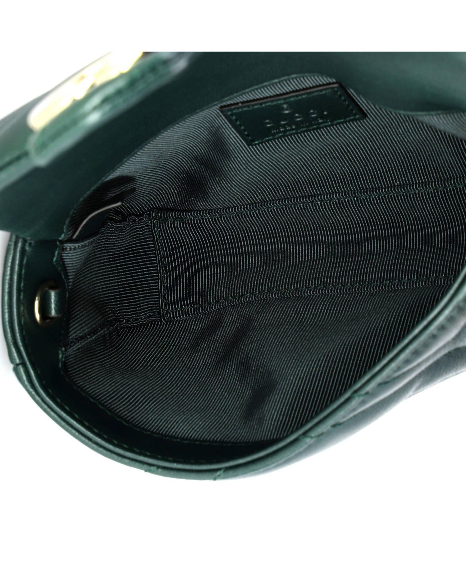 Super Mini GG Marmont Flap Bag Matelasse Leather