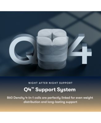 Perfect Sleeper Cascade Canyon 14" Medium Pillow Top Mattress Set, Queen Split