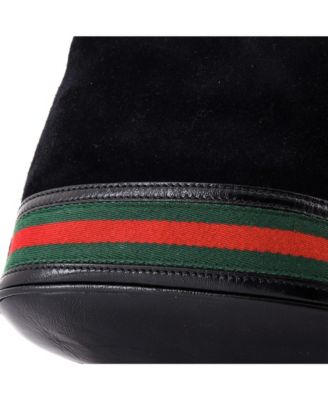 Small Ophidia Bucket Bag Suede