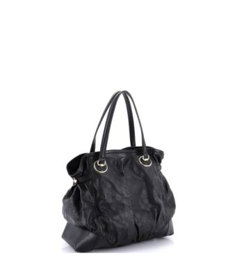 Large Full Moon Tote Guccissima Leather