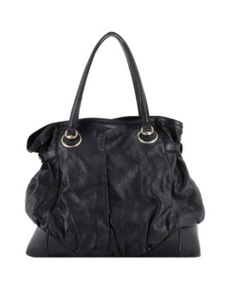 Large Full Moon Tote Guccissima Leather