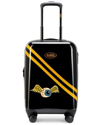 Rolling Striker Small Expandable Hardside Carry-On Spinner Suitcase