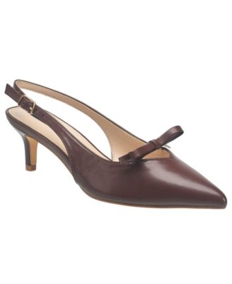 Womens Quinny Slingback Kitten Heel