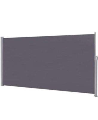 Retractable Side Awning, Double Side Awning, Waterproof Folding Outdoor Privacy