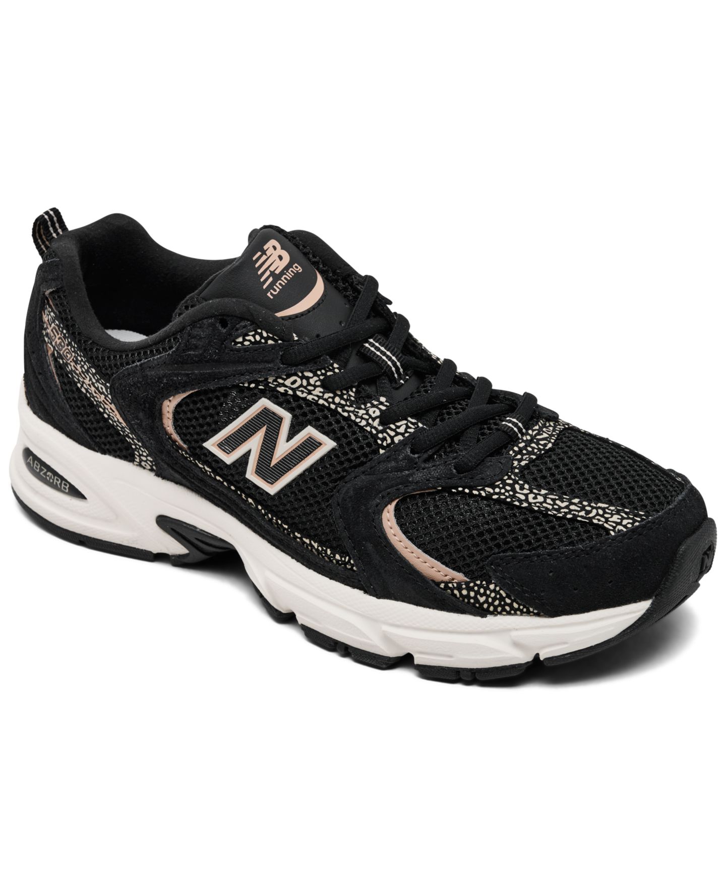 Мужские кроссовки New Balance 530 Sneakers, цвет: Чёрный / Серо-коричневый — фото 1
