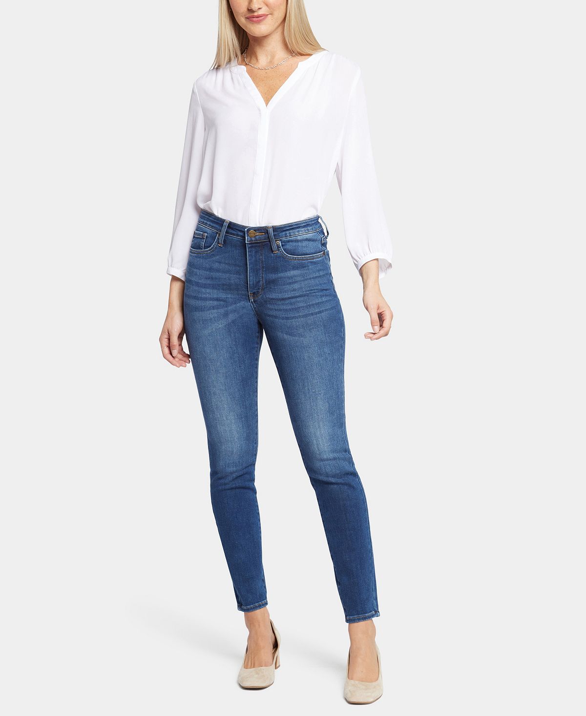 NYDJ Women's High-Rise Ami Skinny Jeans view 1 — MAYCSS fashion products
