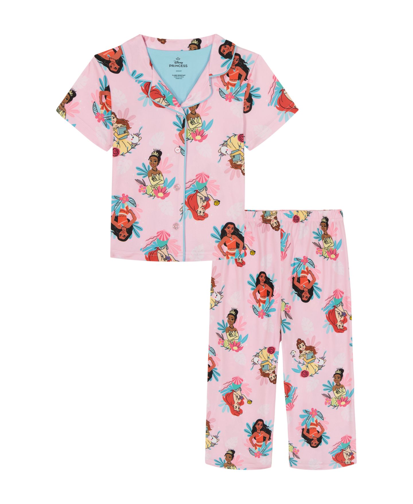 Комплект Disney Short-Sleeve Top and Shorts, 2-Piece Set для девочек-малышей, цвет: Assorted — фото 1