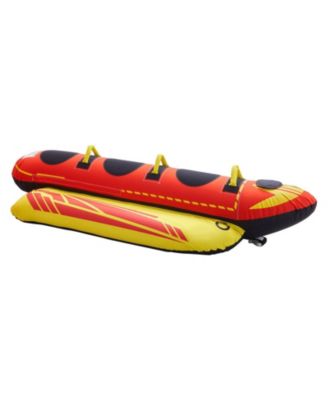 1-3 Rider Towable Boat Tube with Nylon Cover and Safety Valve