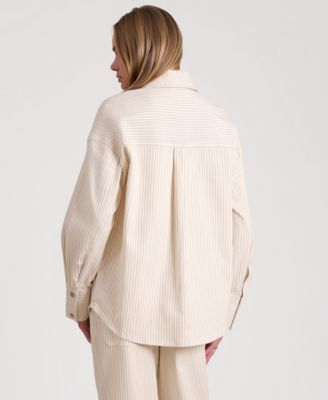 Women's Collared Oversized Shirt