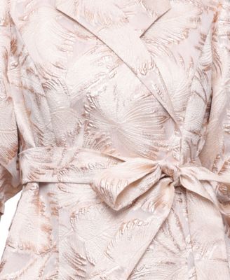 週末SALE‼️【新品未使用】glossy jacquard blouse Alex Evenings Women's Printed Jacquard Blouse - Macy's