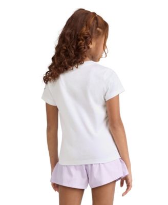 Girls' 4-6X Lace It Up Ringlet Crewneck T-Shirt
