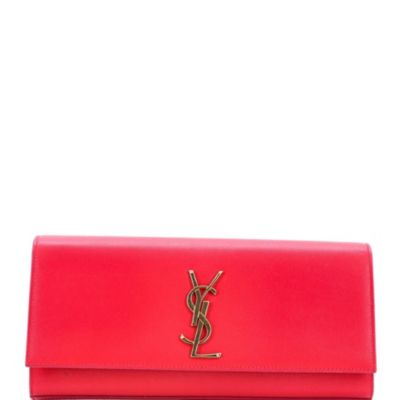 Long Classic Monogram Clutch Leather