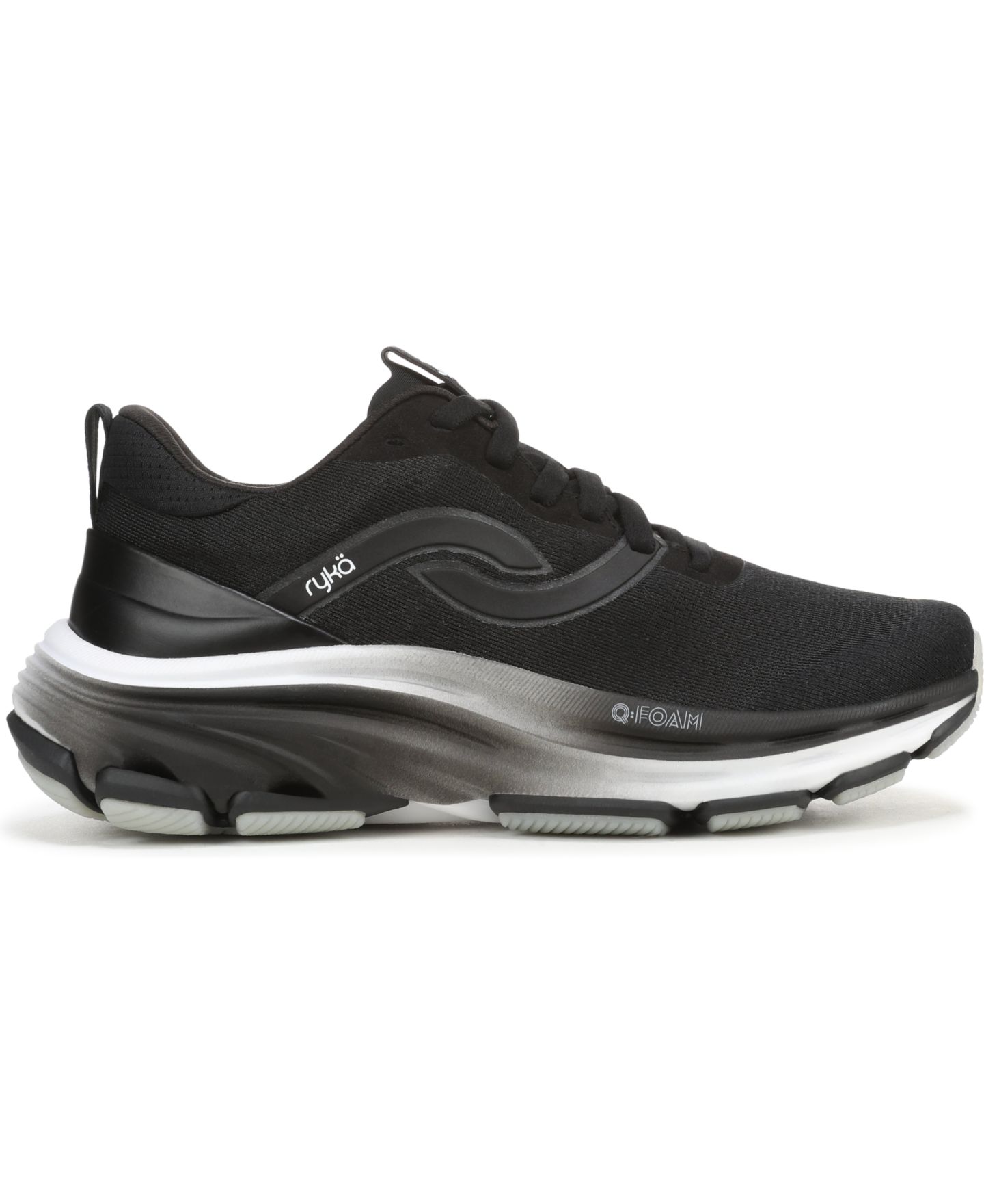 Женские кроссовки Ryka Premium Dedicate Xtra LX Lace-Up, цвет: Чёрный сетчатый — фото 2