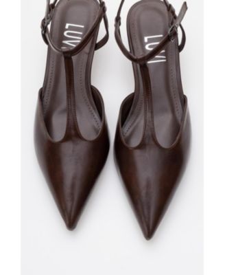 Womens Asher Pointed Toe Slingback Pump