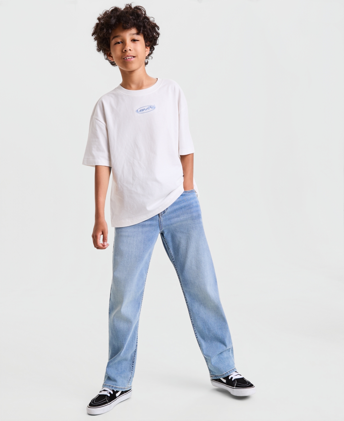 Levi's Boys 8-20 514 Straight On The Move Jeans