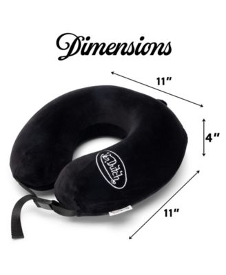 Classic Memory Foam 11" Travel Neck Pillow