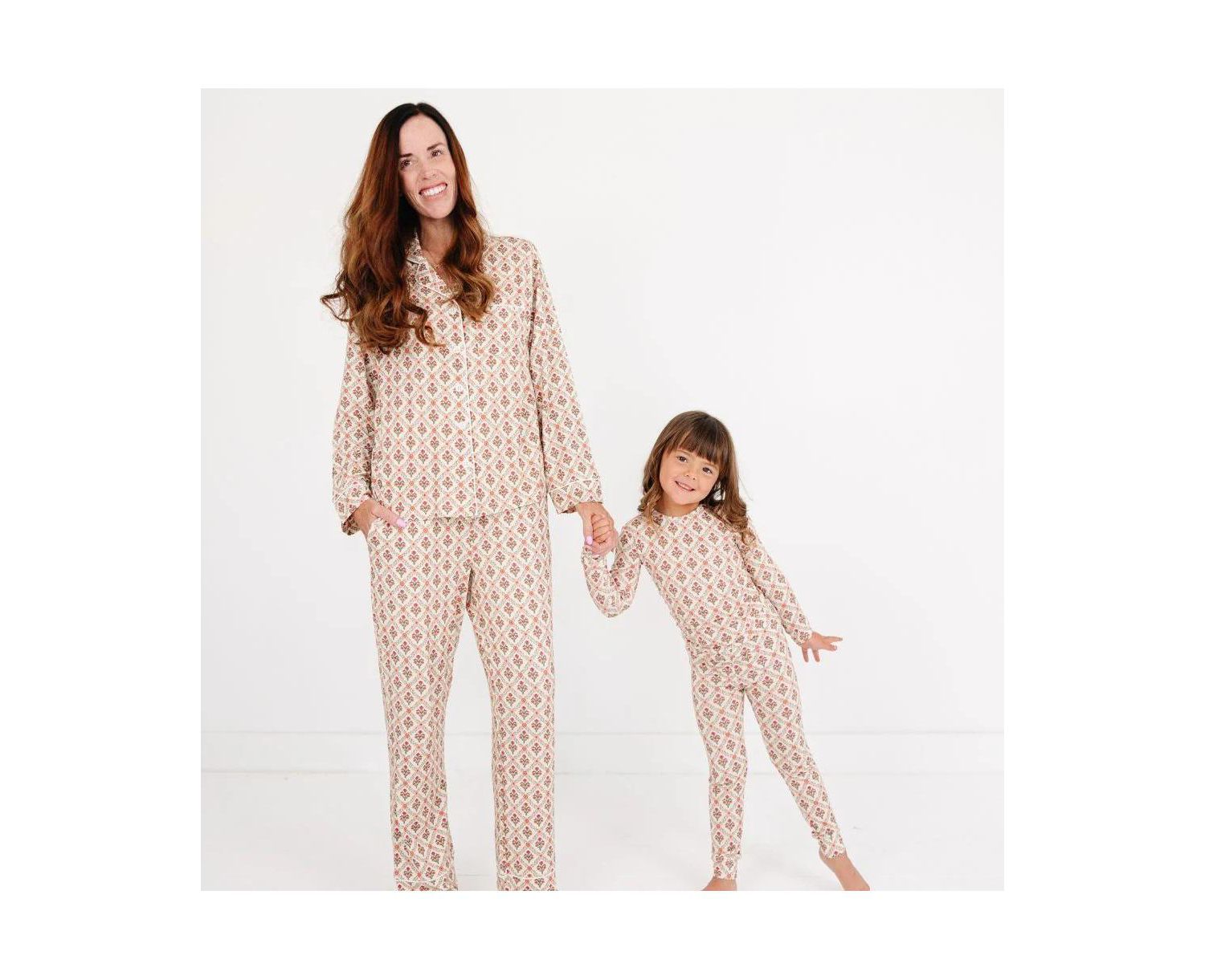 Women's Holly Trellis Bamboo Pajama Set