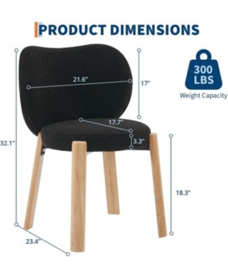 Makeup Chair Comfy Accent Chair,Plush Teddy Fabric,Cute Vanity Chair for Home Office,Bedroom,Dressing Room