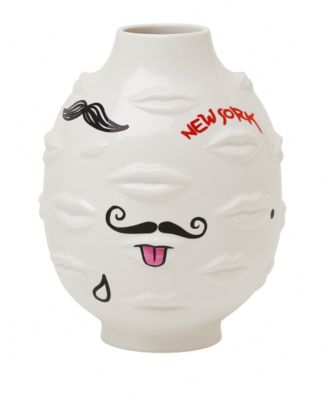 Gala Graffiti 9.4" Round Vase