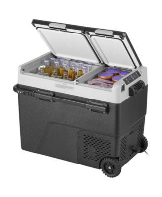 58 L Dual Zone 12 Volt Car Refrigerator with -4°F to 68°F Range