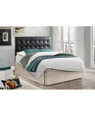 Stylish Upholstered Headboard 41-53H x 56W x 3D inch for Bedroom Decor