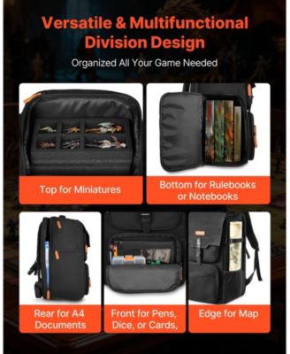 Miniature Figure Storage Bag Fits 58 Infantry Minis with 3 Foam Layers and Shoulder Strap