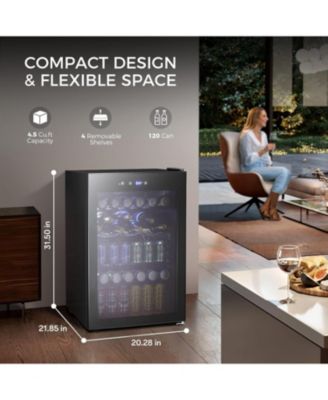 3.2 Cu. Ft. Beverage & Wine Cooler with Digital Touch Display