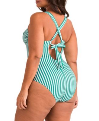 Plus Size Cariba Swimwear One Piece Swimsuit