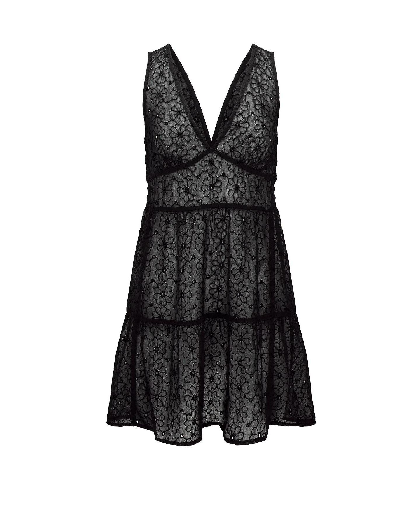 Женский топ Adore Me Shoshana Swimwear Bridal Cover Up Dress Top, цвет: Чёрный — фото 5