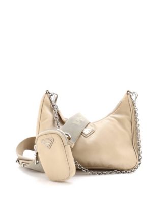 Small Re-Edition 2005 Shoulder Bag Tessuto