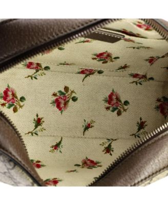 Neo Vintage Camera Messenger Bag GG Coated Canvas