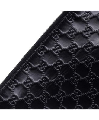 Small Signature Zip Messenger Bag Guccissima Leather