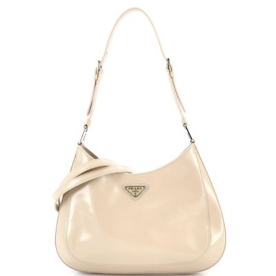 Large Cleo Shoulder Bag Spazzolato Leather