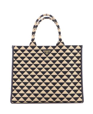 Large Symbole Shopper Tote Jacquard