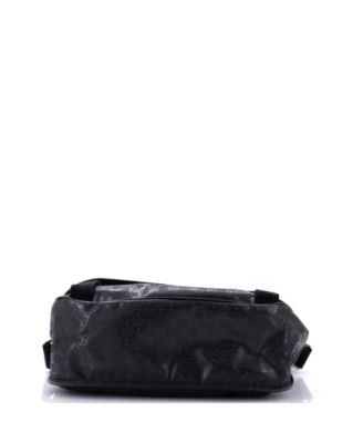 Large Double Buckle Messenger Bag GG Imprime