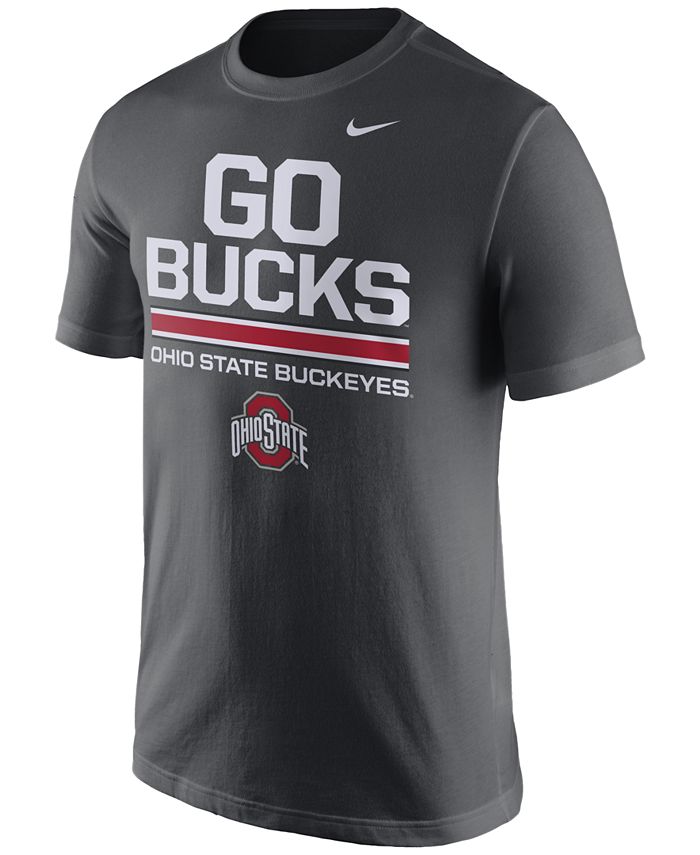 Nike Men's Ohio State Buckeyes Cotton Local Verbiage T-Shirt - Macy's