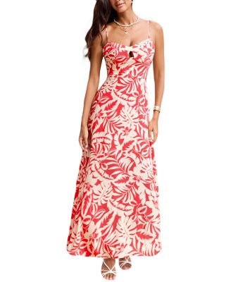 Women's Oh Honey Tropical Maxi Beach Dress