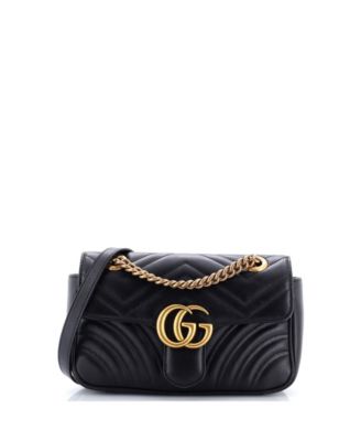Mini GG Marmont Flap Bag Matelasse Leather